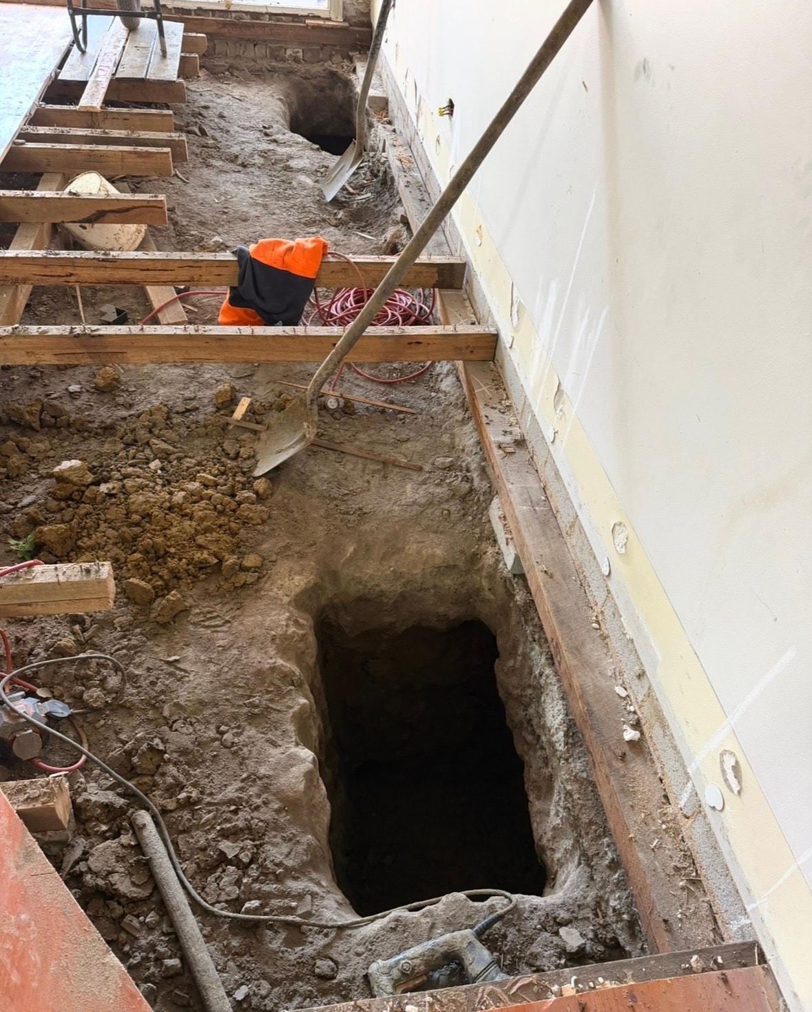 Getting Dirty Restumping job photo